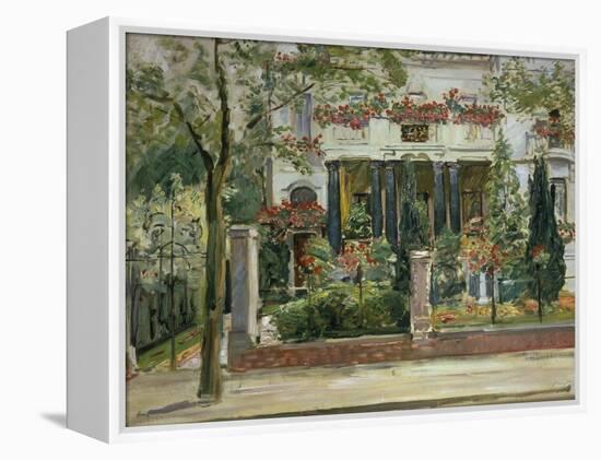 Front Garden of the Steinbart'Sche Villa, Berlin, 1911-Max Slevogt-Framed Premier Image Canvas