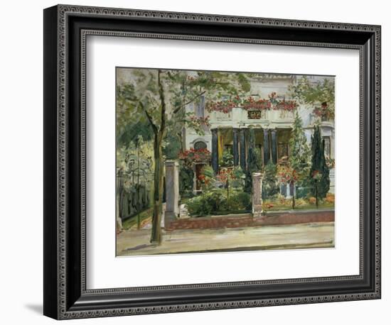 Front Garden of the Steinbart'Sche Villa, Berlin, 1911-Max Slevogt-Framed Giclee Print