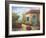 Front Garden Tuscan Dreams II-Walt Johnson-Framed Art Print