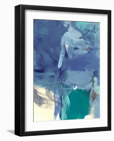 Front II-Christina Long-Framed Art Print