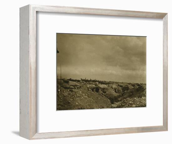 Front line, Jonchery, northern France, c1914-c1918-Unknown-Framed Photographic Print