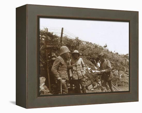 Front line towards Monastir, Serbia, c1916-Unknown-Framed Premier Image Canvas