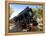 Front of an Old Locomotive, Railway Museum, Tashkent, Uzbekistan, Central Asia, Asia-Michael Runkel-Framed Premier Image Canvas