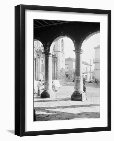 Front of Cathedral, a Bit of Old Havana, Cuba-null-Framed Photo