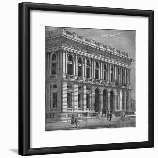 Front of the Army and Navy Club, Westminster, London, c1870 (1878)-Unknown-Framed Giclee Print