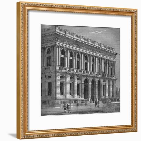Front of the Army and Navy Club, Westminster, London, c1870 (1878)-Unknown-Framed Giclee Print