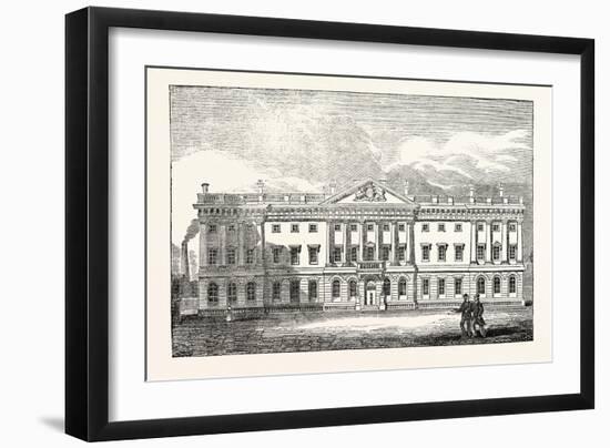 Front of the Mint from Tower Hill-null-Framed Giclee Print