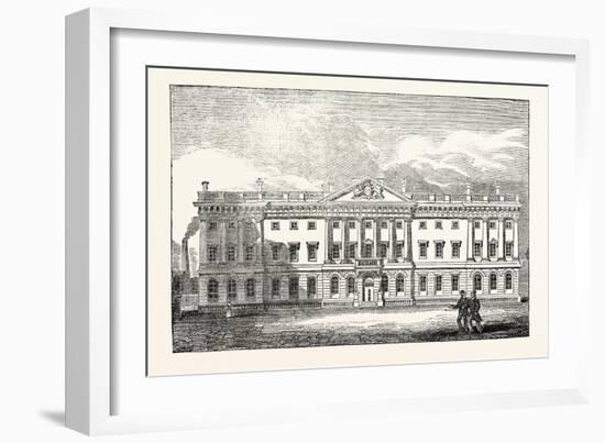 Front of the Mint from Tower Hill-null-Framed Giclee Print