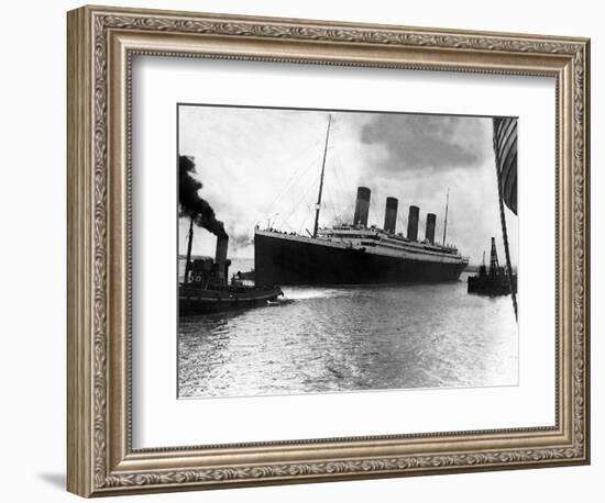 Front Page of Daily Mirror, Five Days after Titanic Tragedy, April 15th, 1912-null-Framed Photographic Print