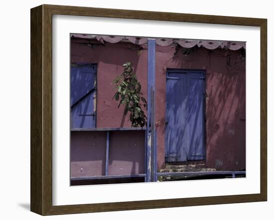 Front Porch on Saint Croix, Caribbean-Greg Johnston-Framed Photographic Print