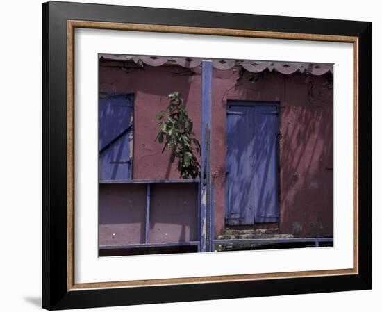 Front Porch on Saint Croix, Caribbean-Greg Johnston-Framed Photographic Print