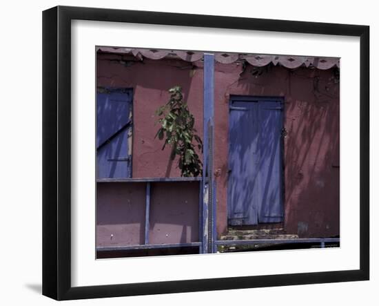 Front Porch on Saint Croix, Caribbean-Greg Johnston-Framed Photographic Print