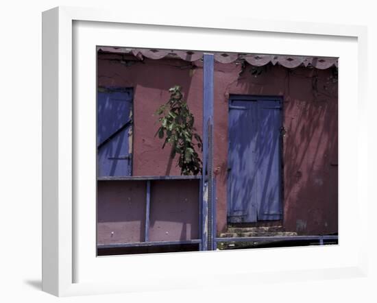 Front Porch on Saint Croix, Caribbean-Greg Johnston-Framed Photographic Print