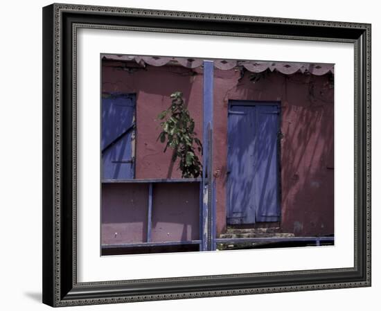 Front Porch on Saint Croix, Caribbean-Greg Johnston-Framed Photographic Print