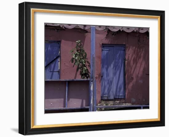 Front Porch on Saint Croix, Caribbean-Greg Johnston-Framed Photographic Print