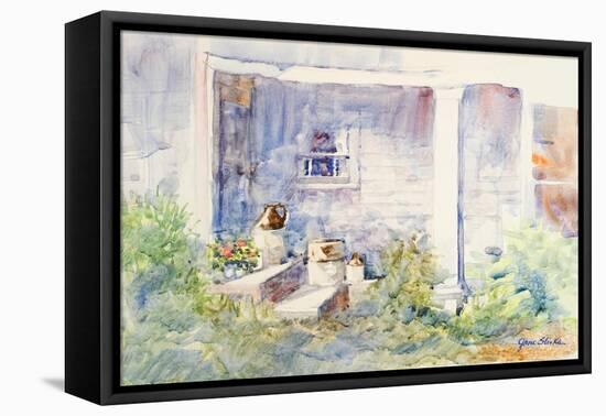 Front Porch-Jane Slivka-Framed Stretched Canvas