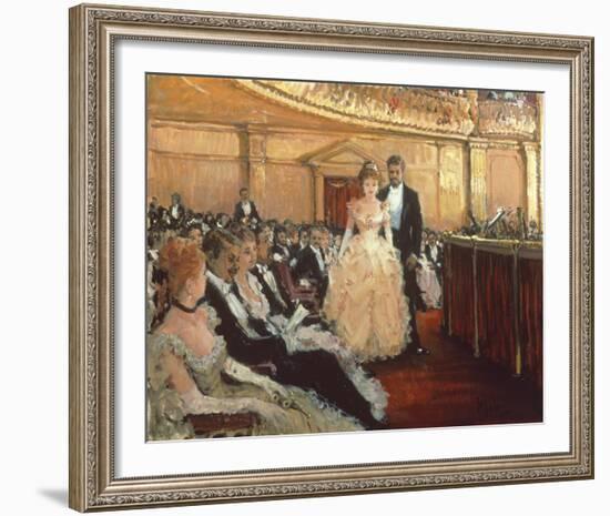 Front Row Centre-Alan Maley-Framed Giclee Print