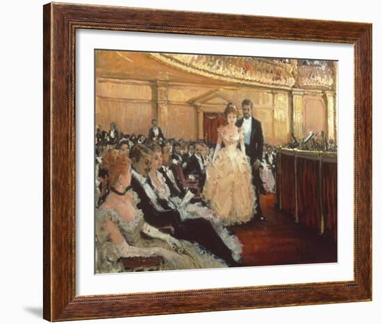 Front Row Centre-Alan Maley-Framed Giclee Print