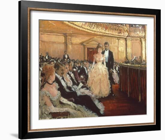 Front Row Centre-Alan Maley-Framed Giclee Print