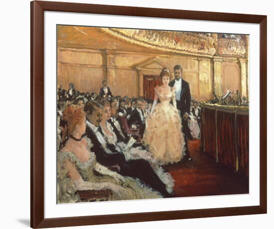 Front Row Centre-Alan Maley-Framed Giclee Print