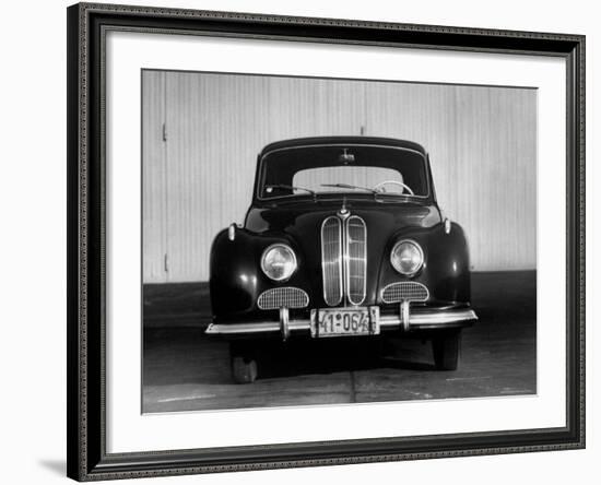 Front Shot of a German Made BMW Automobile-Ralph Crane-Framed Photographic Print