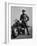 Front Shot of a German Made BMW Motorcycle and Rider-Ralph Crane-Framed Photographic Print
