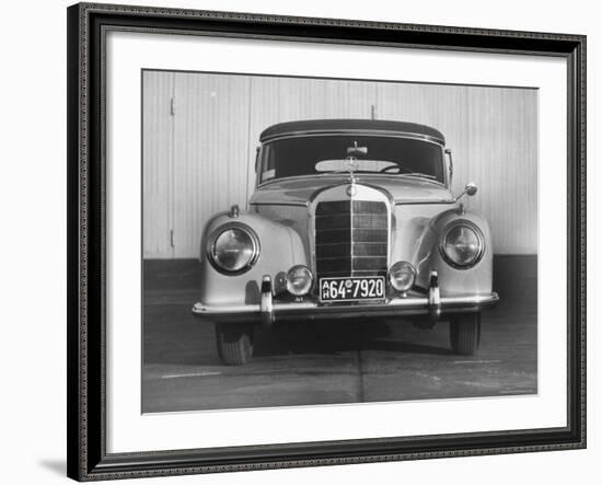 Front Shot of a German Made Mercedes Benz Automobile-Ralph Crane-Framed Photographic Print