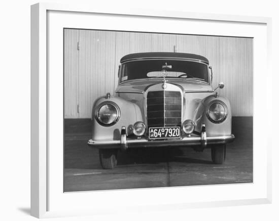 Front Shot of a German Made Mercedes Benz Automobile-Ralph Crane-Framed Photographic Print