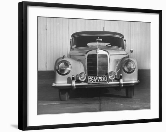 Front Shot of a German Made Mercedes Benz Automobile-Ralph Crane-Framed Photographic Print