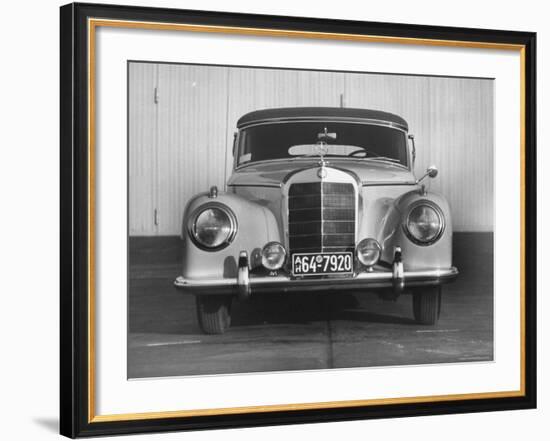 Front Shot of a German Made Mercedes Benz Automobile-Ralph Crane-Framed Photographic Print