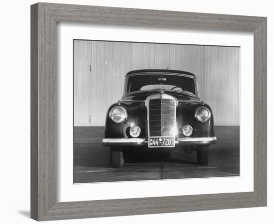 Front Shot of a German Made Mercedes Benz Automobile-Ralph Crane-Framed Premium Photographic Print