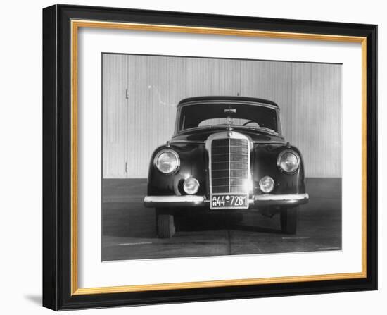 Front Shot of a German Made Mercedes Benz Automobile-Ralph Crane-Framed Photographic Print