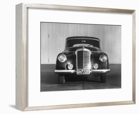 Front Shot of a German Made Mercedes Benz Automobile-Ralph Crane-Framed Photographic Print