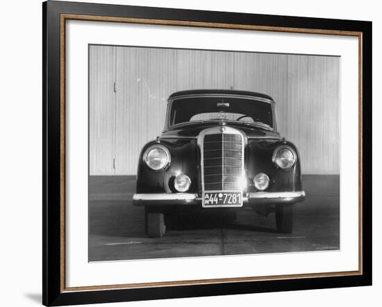 Front Shot of a German Made Mercedes Benz Automobile-Ralph Crane-Framed Photographic Print