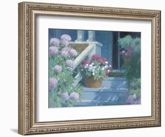 Front Steps-Allan Myndzak-Framed Art Print