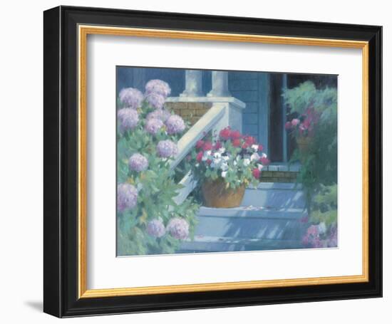 Front Steps-Allan Myndzak-Framed Art Print