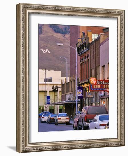 Front Street, Missoula, Montana-Chuck Haney-Framed Photographic Print