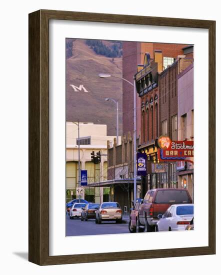 Front Street, Missoula, Montana-Chuck Haney-Framed Photographic Print