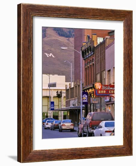 Front Street, Missoula, Montana-Chuck Haney-Framed Photographic Print