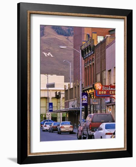 Front Street, Missoula, Montana-Chuck Haney-Framed Photographic Print