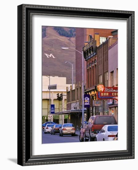 Front Street, Missoula, Montana-Chuck Haney-Framed Photographic Print