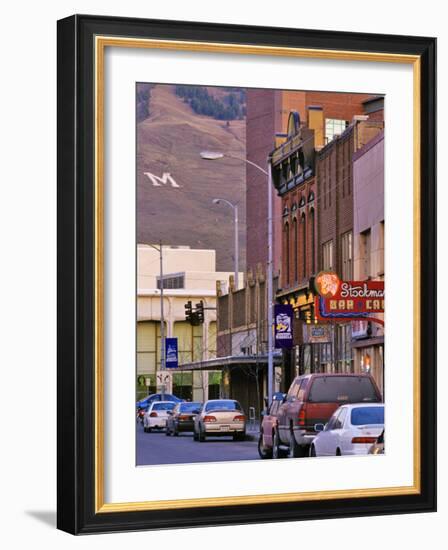 Front Street, Missoula, Montana-Chuck Haney-Framed Photographic Print