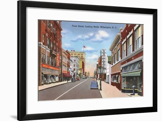 Front Street, Wilmington-null-Framed Art Print