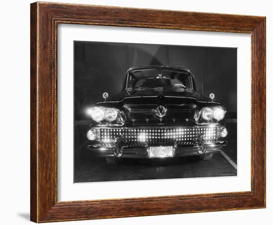 Front View of 1958 Buick-Andreas Feininger-Framed Photographic Print