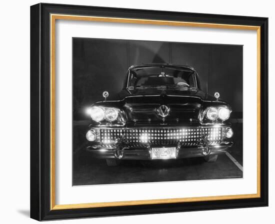 Front View of 1958 Buick-Andreas Feininger-Framed Photographic Print