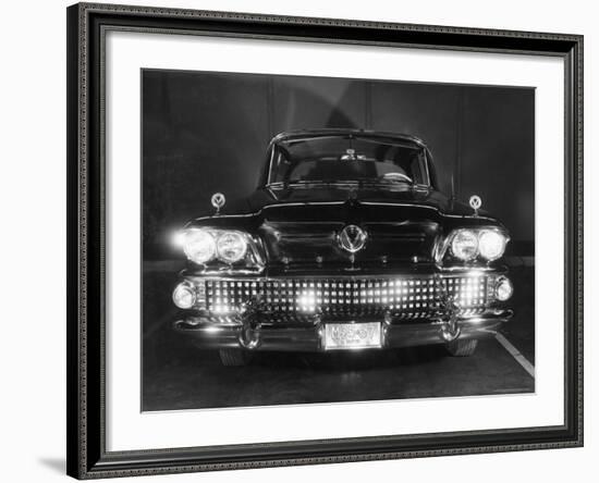 Front View of 1958 Buick-Andreas Feininger-Framed Photographic Print