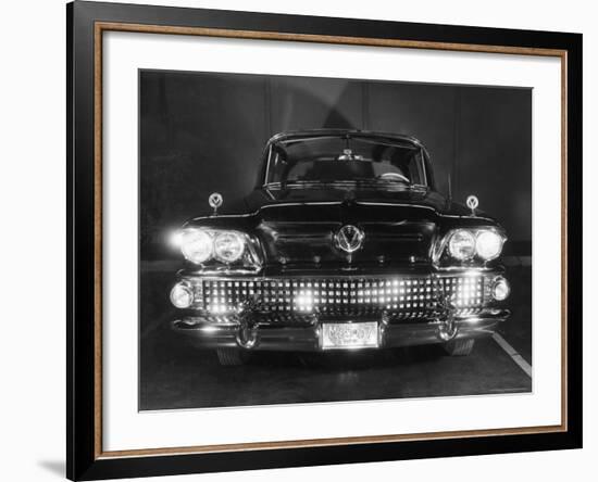 Front View of 1958 Buick-Andreas Feininger-Framed Photographic Print