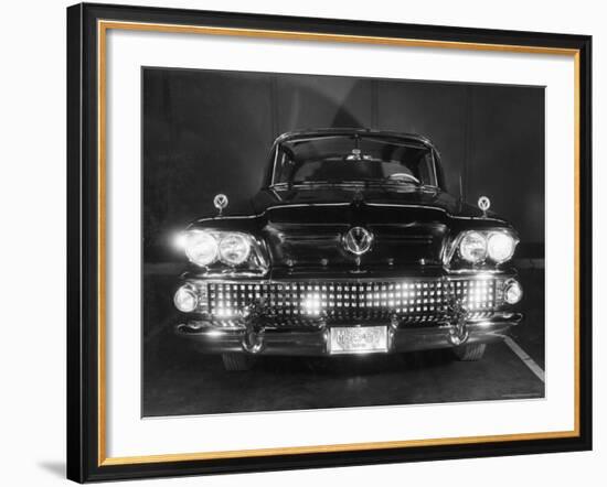 Front View of 1958 Buick-Andreas Feininger-Framed Photographic Print