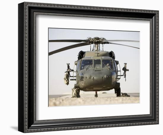 Front View of a UH-60L Black Hawk Helicopter-null-Framed Photographic Print