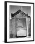 Front view of entrance, Church, Taos Pueblo National Historic Landmark, New Mexico, 1942-Ansel Adams-Framed Art Print
